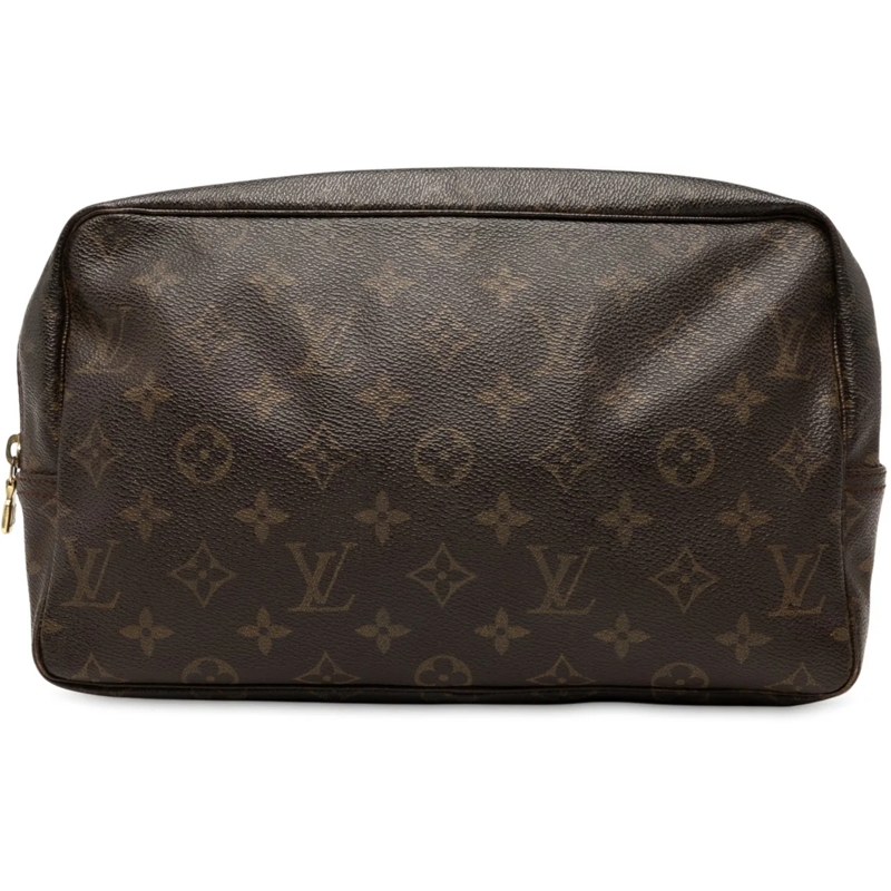 Louis Vuitton Pochette Monogram Trousse Toilette 28 braun