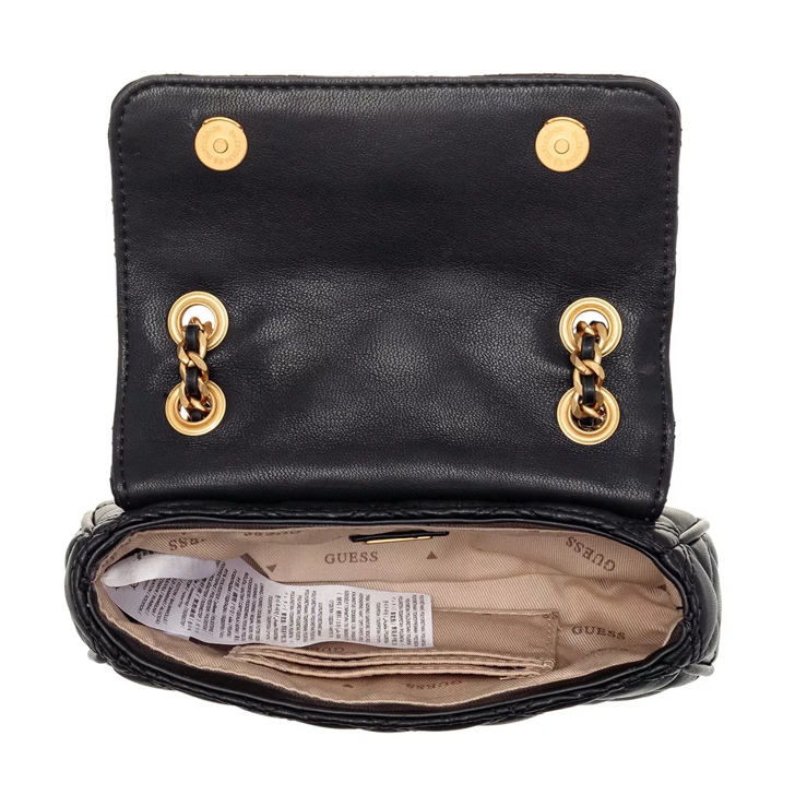 Sac guess noir outlet avec chaine