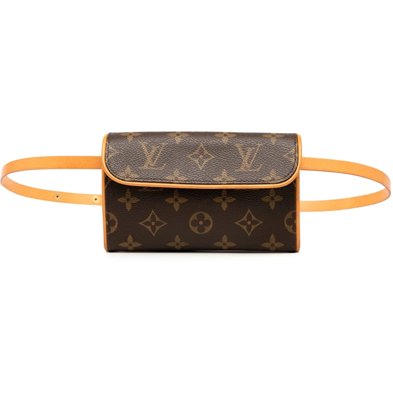 Louis Vuitton Gürteltasche Monogram Pochette Florentine braun