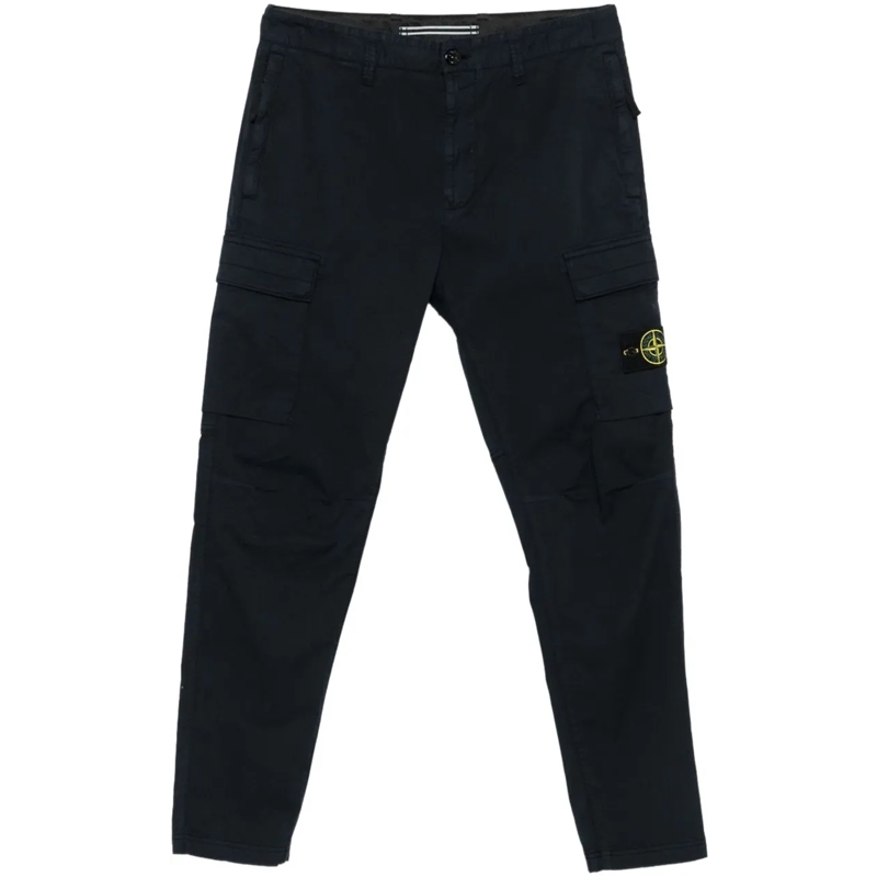 Stone Island Jeans mit geradem Bein Trousers Blue blau