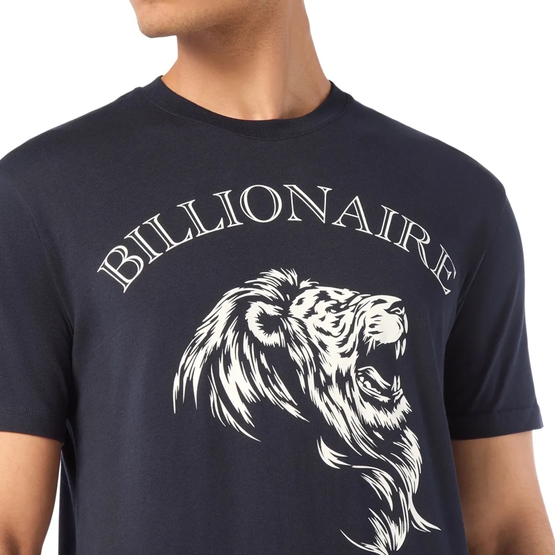 BILLIONAIRE T-Shirt T-Shirt Lion dunkel-blau(Image 4)