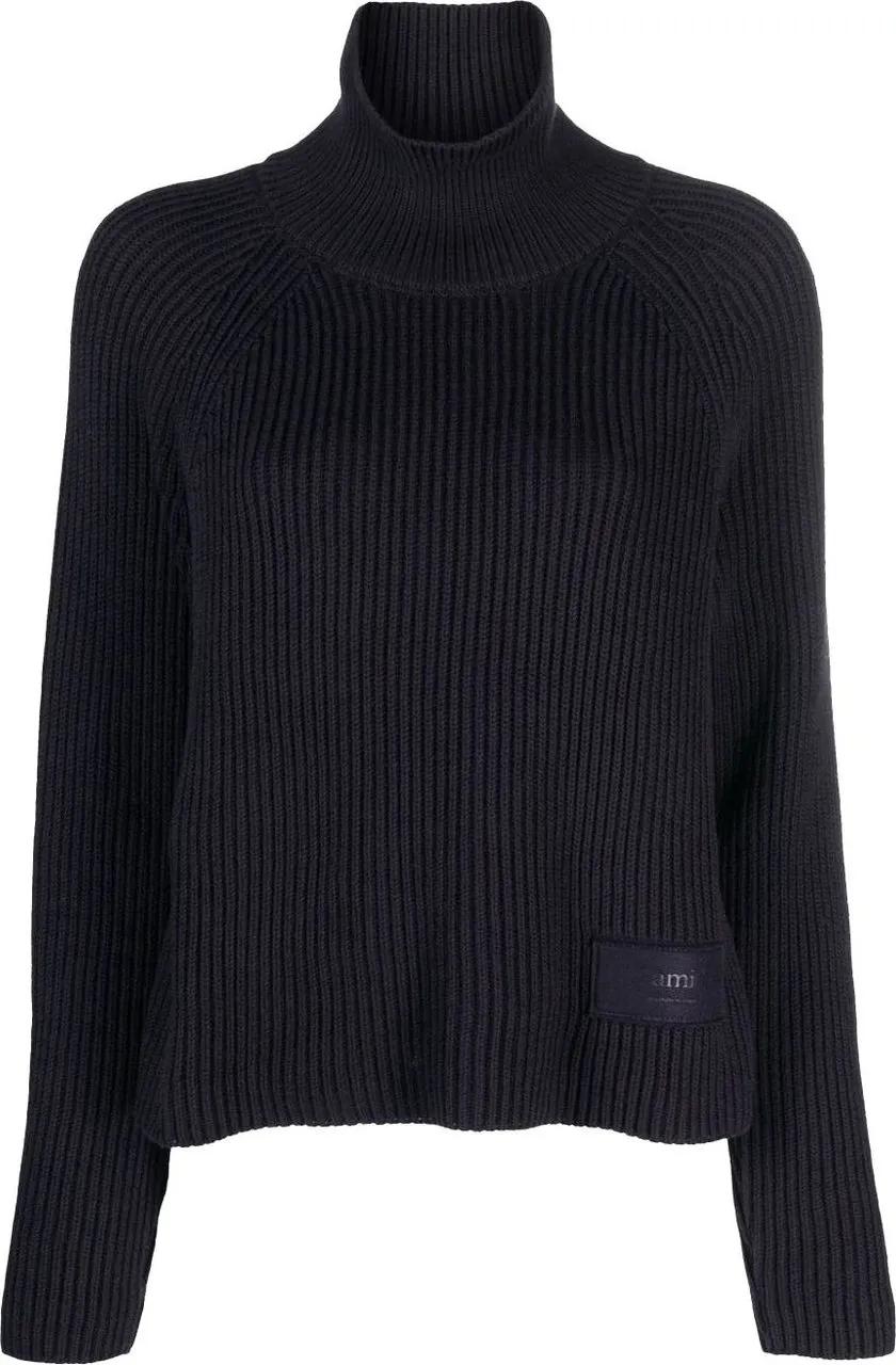 AMI Paris - Sweaters Blue - Größe XS - blue