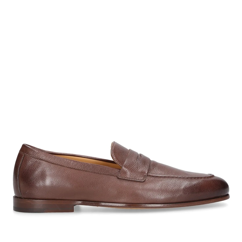 Heinrich Dinkelacker Monkstraps Loafer Amalfi Plain W dunkel-braun