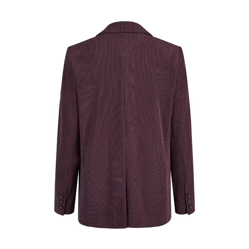 Marc Aurel Blazer Dieser Blazer mit aufgesetzten Taschen aus softem  lila(Image 5)