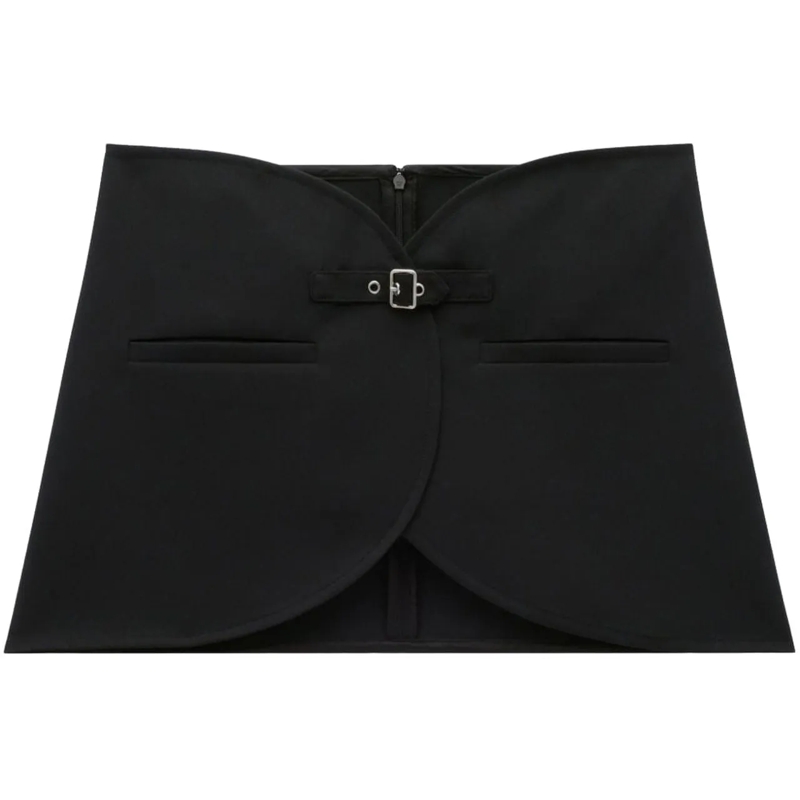 Courrèges Midirock Skirts Black schwarz