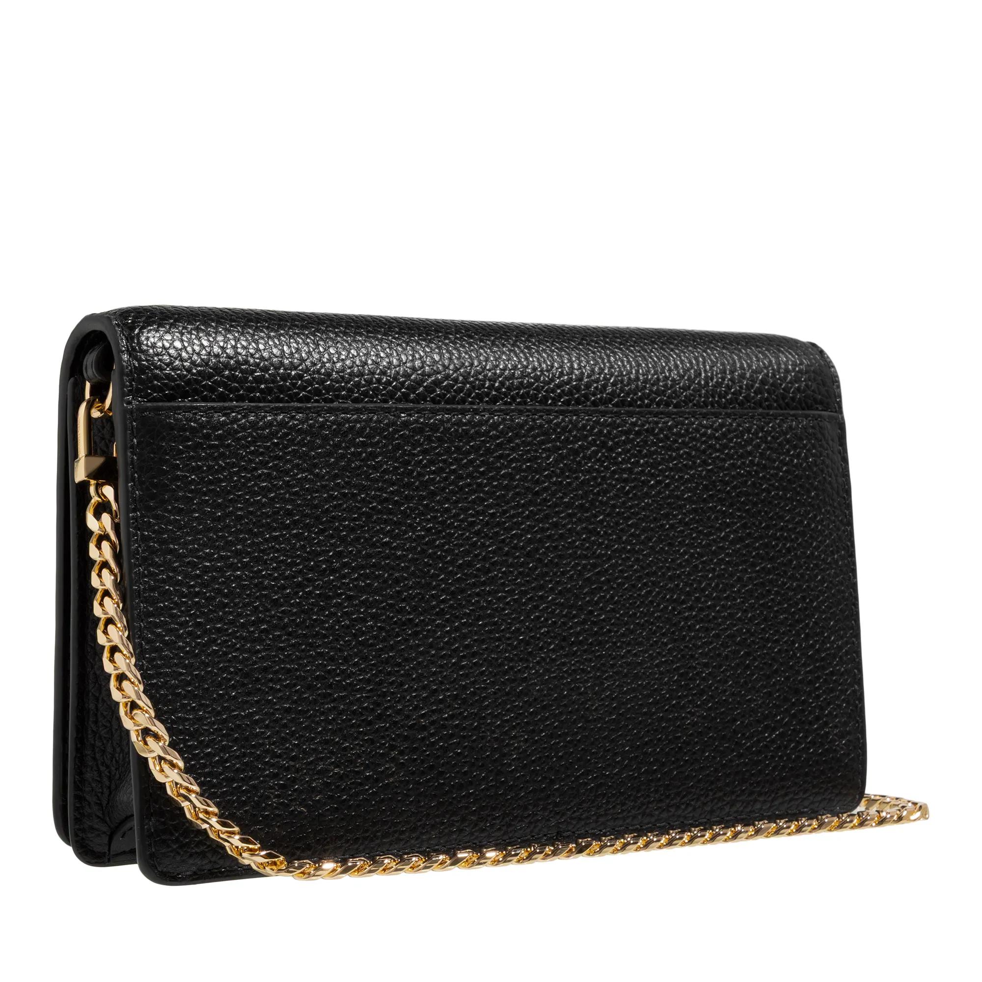 Michael Kors Crossbody bags Jet Set Md Flap Chn Xbody in zwart
