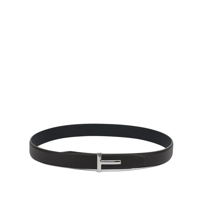 Tom Ford Gürtel "T Icon" Reversible Belt Black