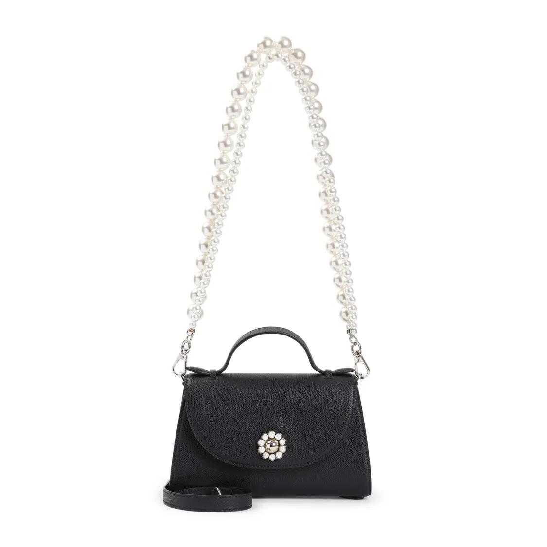 Simone Rocha Shopper - Black Valentine Crossbody Bag - Gr. unisize - in Schwarz - für Damen