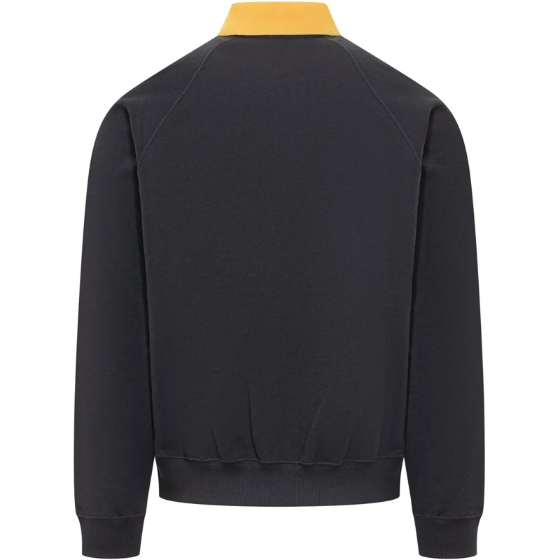 Versace  Felpa con Colletto e Bottoni schwarz(Image 2)