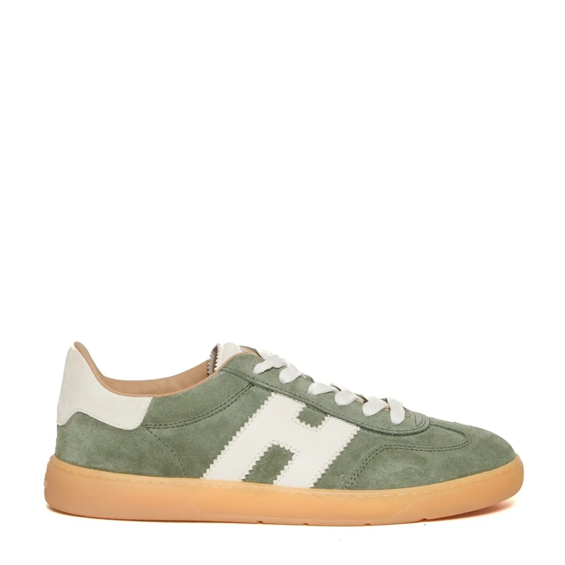 Hogan Lage-top sneaker Cool Green Suede Sneakers Green