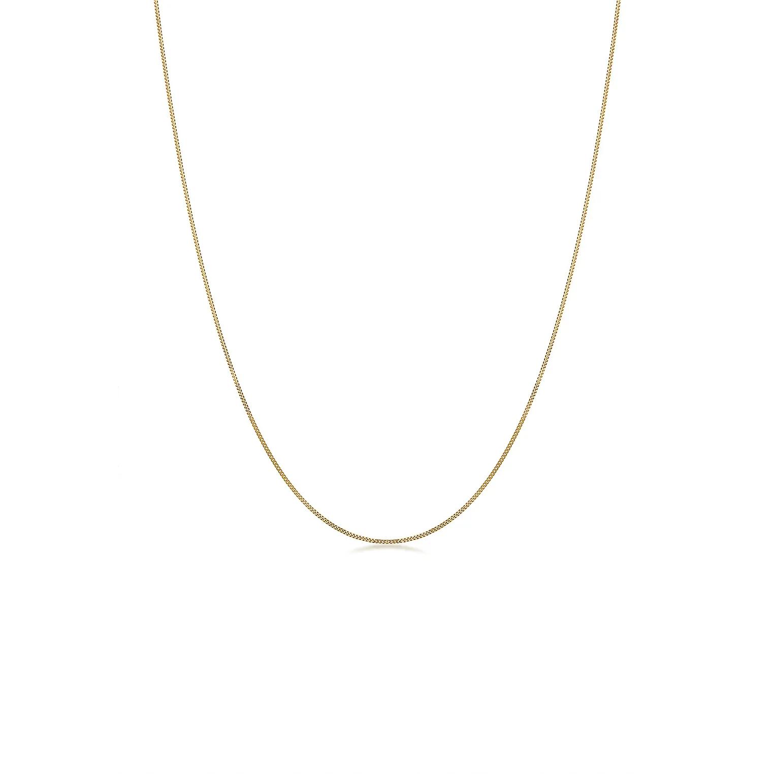 Elli Halsketten - Halskette Basic-Kette 585 Gelbgold - Gr. unisize - in Gold - für Damen