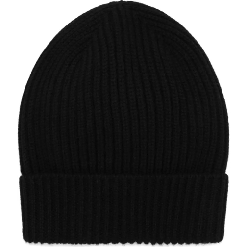 Dolce&Gabbana  Ribbed Wool/cashmere Beanie schwarz