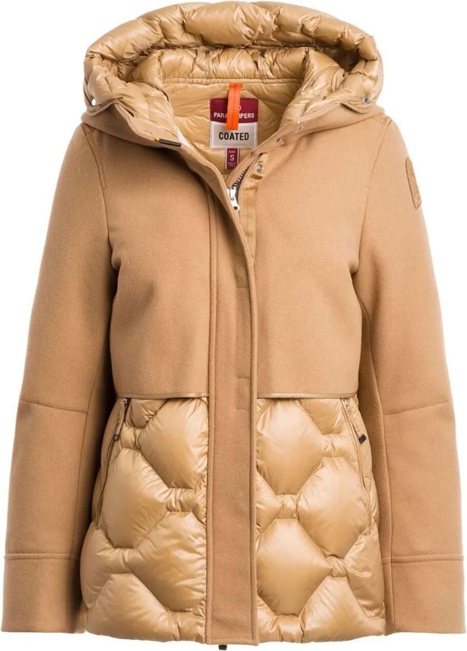 Thumbnail - Parajumpers - Parajumpers Nadine Gewatteerde Jassen Camel Pwjkct - Größe XL - beige