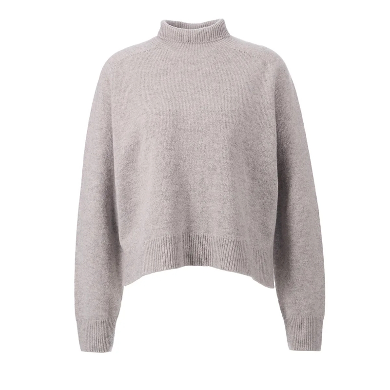 DRYKORN Trui van wol 420041 LYZIMA 10 grau