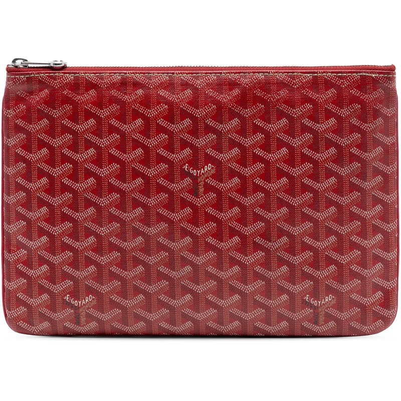 GOYARD Clutch Goyardine Senat MM rot