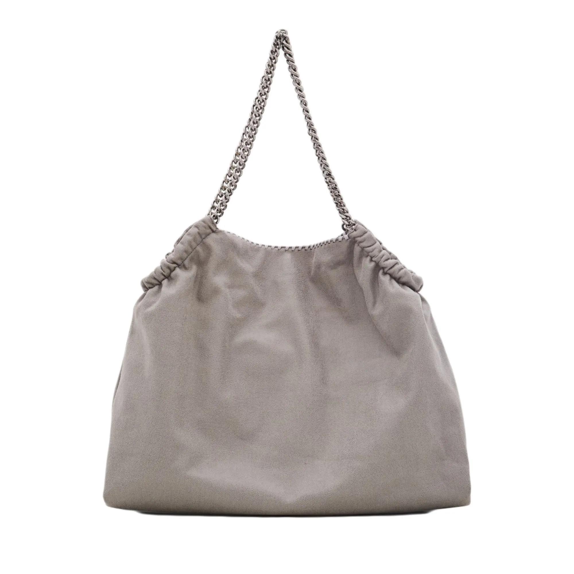 Stella Mccartney Totes & shoppers Tote Eco Shaggy Deer in grijs