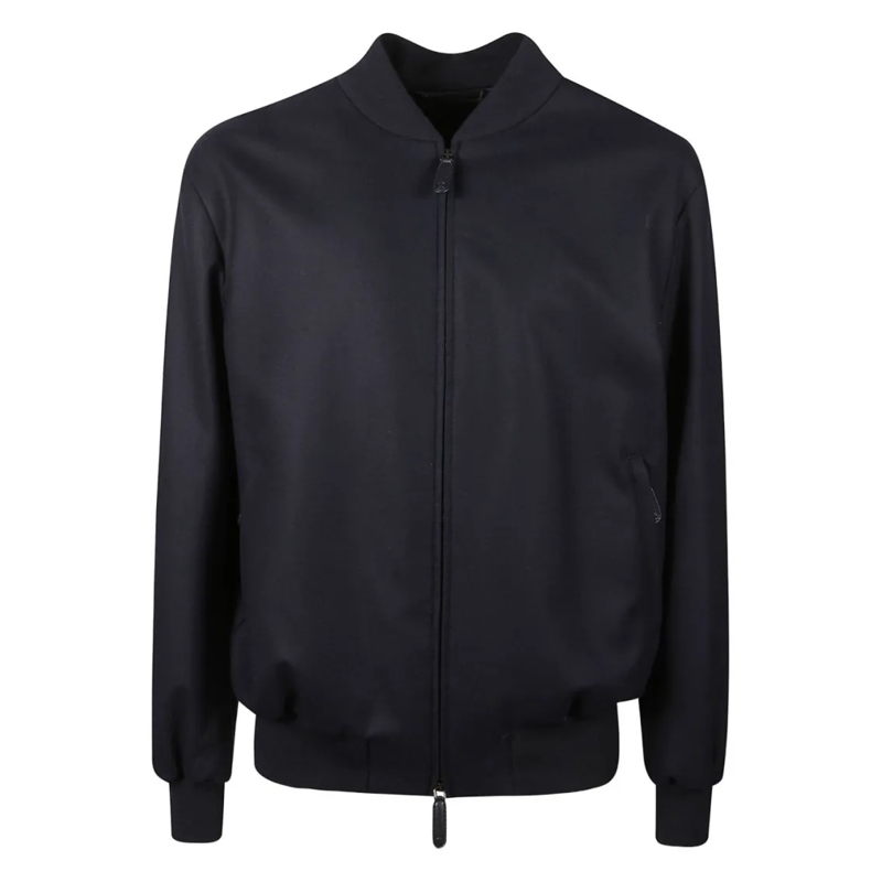 Giorgio Armani  Cashmere Jacket With Fitted Silhouette Black