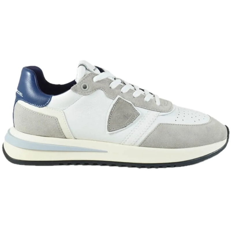 Philippe Model Low-Top-Sneaker sneakers wit blauw weiß