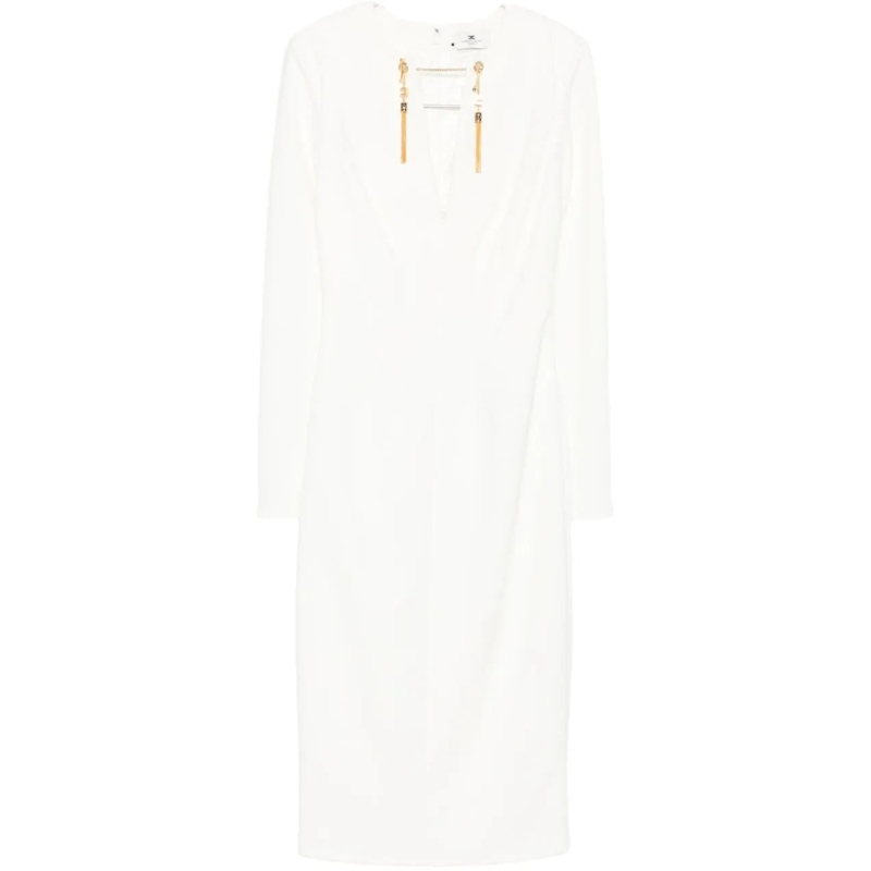 Elisabetta Franchi Mini-robe Dresses Ivory weiß