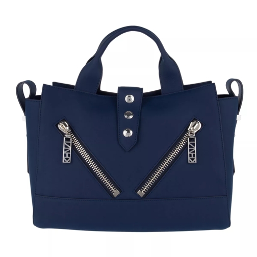 Kenzo Kalifornia Handbag Navy Blue Rymlig shoppingväska