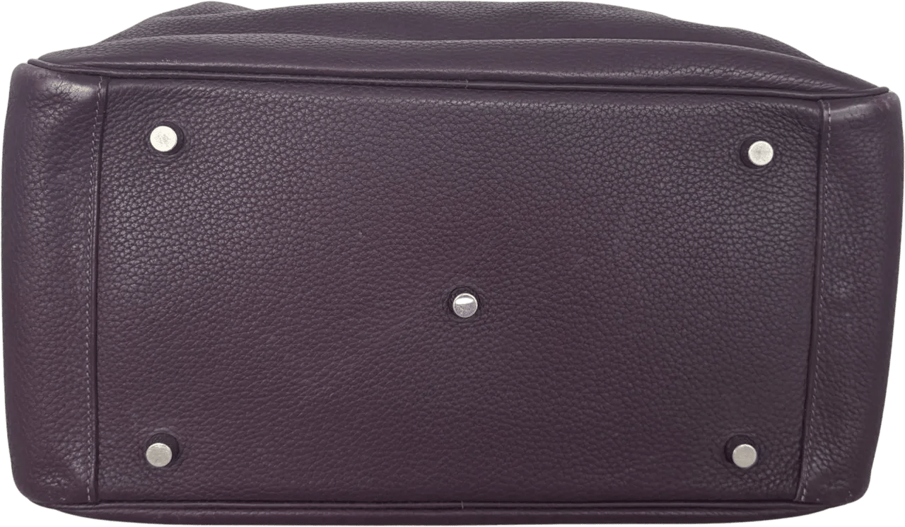 Thumbnail - Hermès Hobo Bags - Hermes Lindy 34 Taurillon Clemence purple/ good - Gr. unisize - in Orange - für Damen