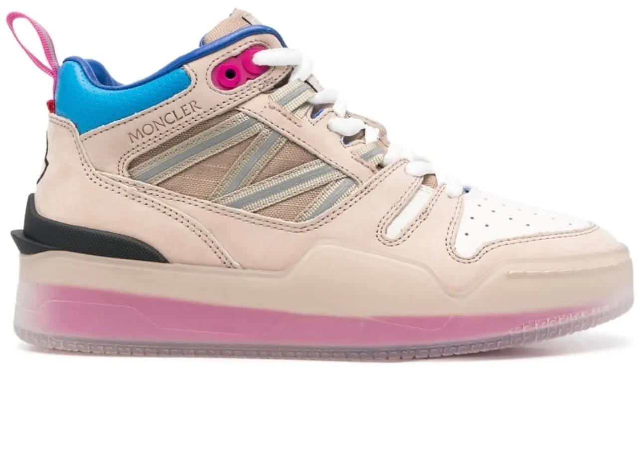 Moncler Pivot Mid Logo Sneakers mehrfarbig | Lage-top sneaker