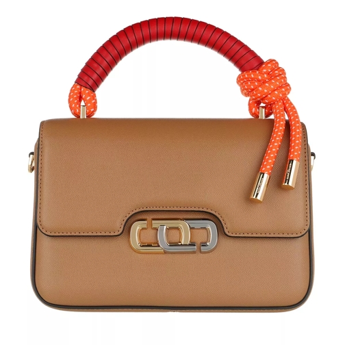 Marc Jacobs The J Link Crossbody Bag Leather Dirty Chai Cartable