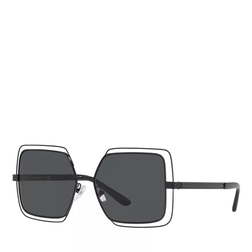 Tory Burch 0TY6086 Sunglasses Shiny Black Zonnebril