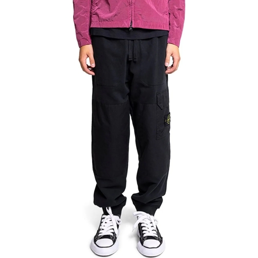 Stone Island  FELPA PANTALONE BLACK mehrfarbig