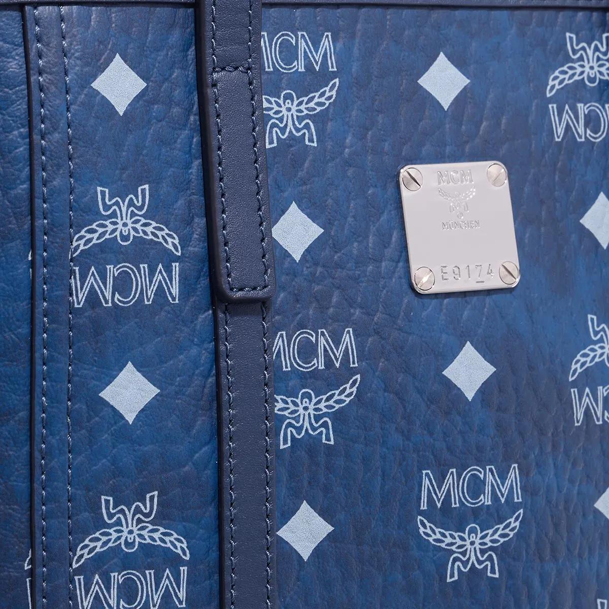 MCM Shoppers Toni Shopper Mini in blauw