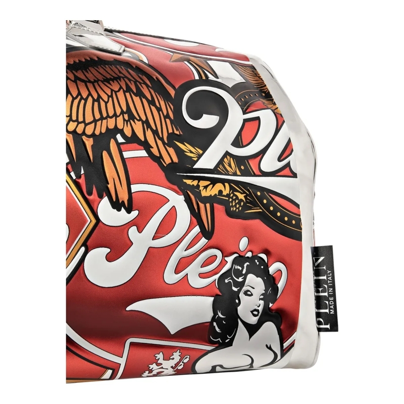 Philipp Plein Weekender Medium Reisetasche rot(Image 5)