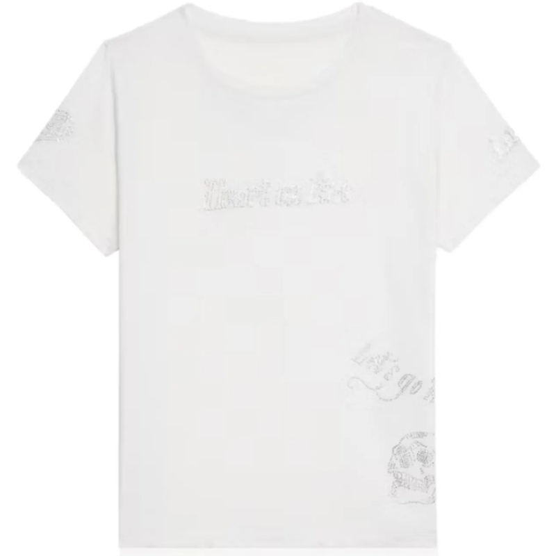 Zadig & Voltaire T-Shirt T-Shirts And Polos White weiß