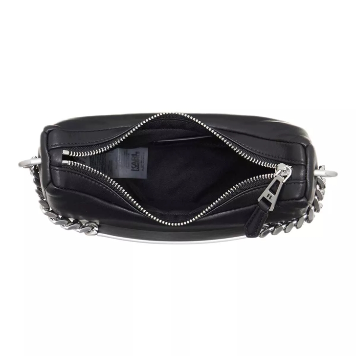 Black half moon bag best sale