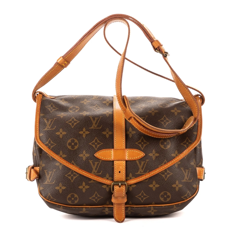 Louis Vuitton Crossbody Bag Saumur PM braun
