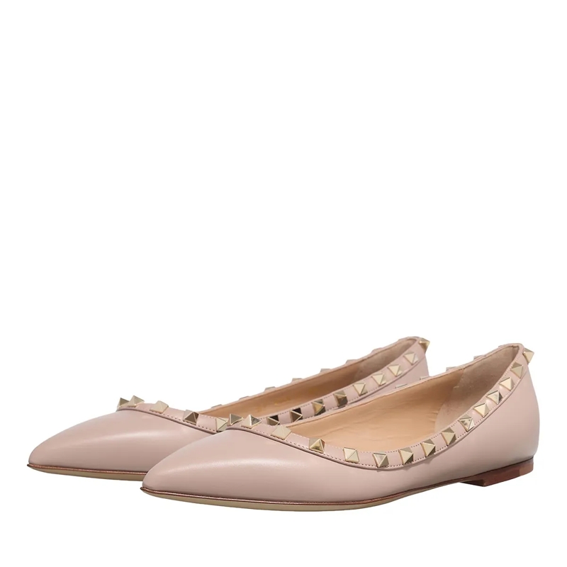 Valentino Garavani Ballerines Rockstud Ballerina(Image 3)