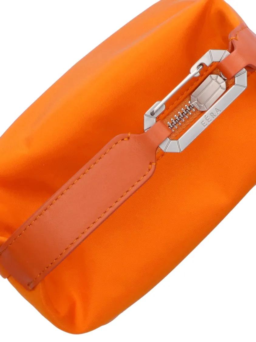 Eera Crossbody bags "Nylon Moon" Top Handle Bag – Orange in oranje