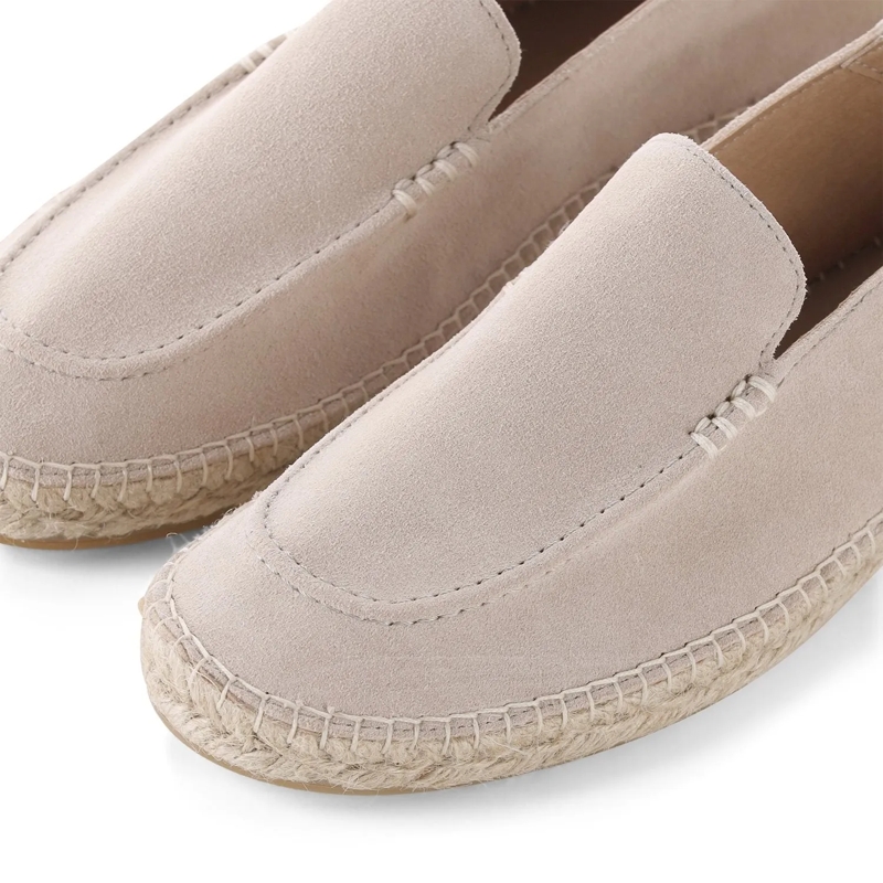 Espadrij l’originale Schnürschuhe Loafer aus Veloursleder mehrfarbig(Image 4)