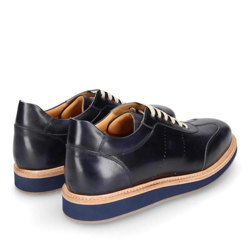 Heinrich Dinkelacker Low-Top-Sneaker Sneaker London Sneaker TC dunkel-blau(Image 3)