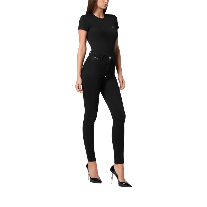 Philipp Plein Skinny-Leg-Jeans Jeggings schwarz(Image 2)