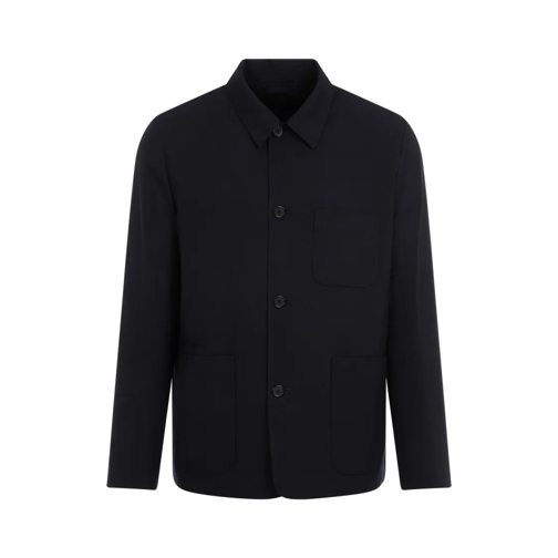 Paul Smith Übergangsjacke Dark Navy Blue 4Btn Casual Jacket Blue