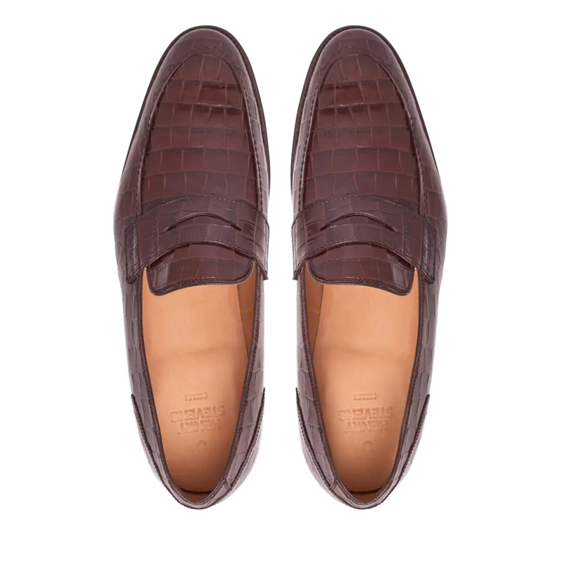 Henry Stevens Loafer Loafer Marshall PL dunkel-braun(Image 4)