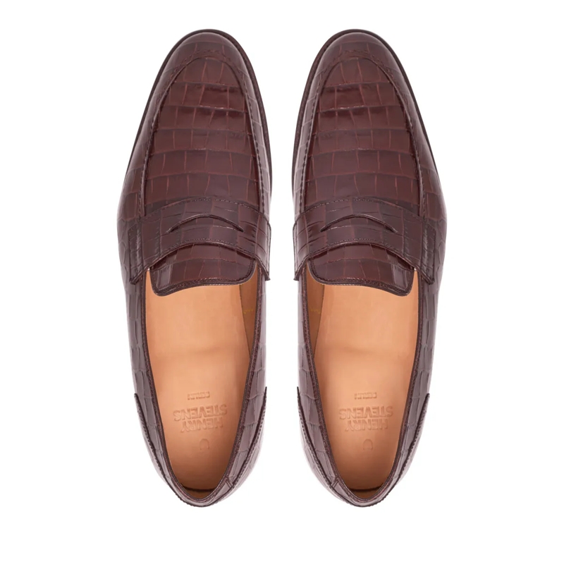 Henry Stevens Loafer Loafer Marshall PL dunkel-braun(Image 4)