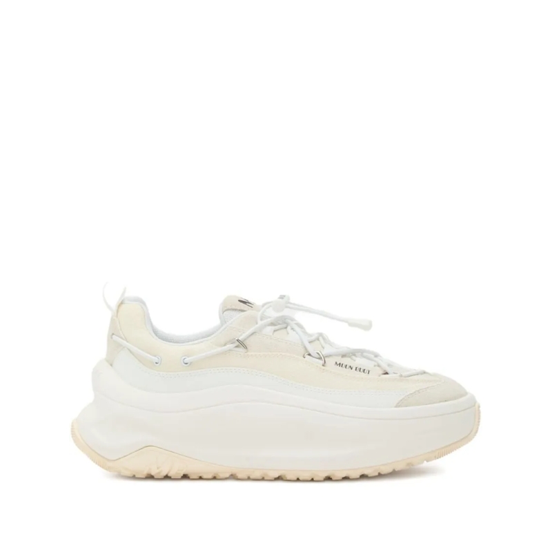 Moonboot Sneaker basse Water-Resistant White Sneakers With Sole White