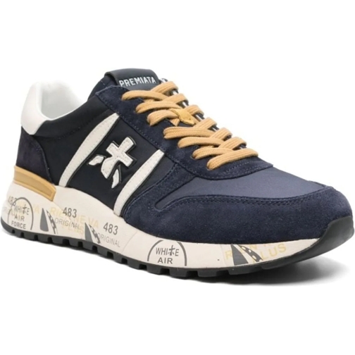 Premiata sneaker basse Heren Lander blau