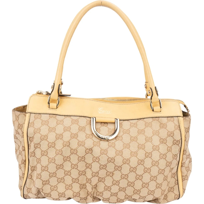 Gucci Sac à bandoulière Gucci GG Monogram Abbey Handbag braun