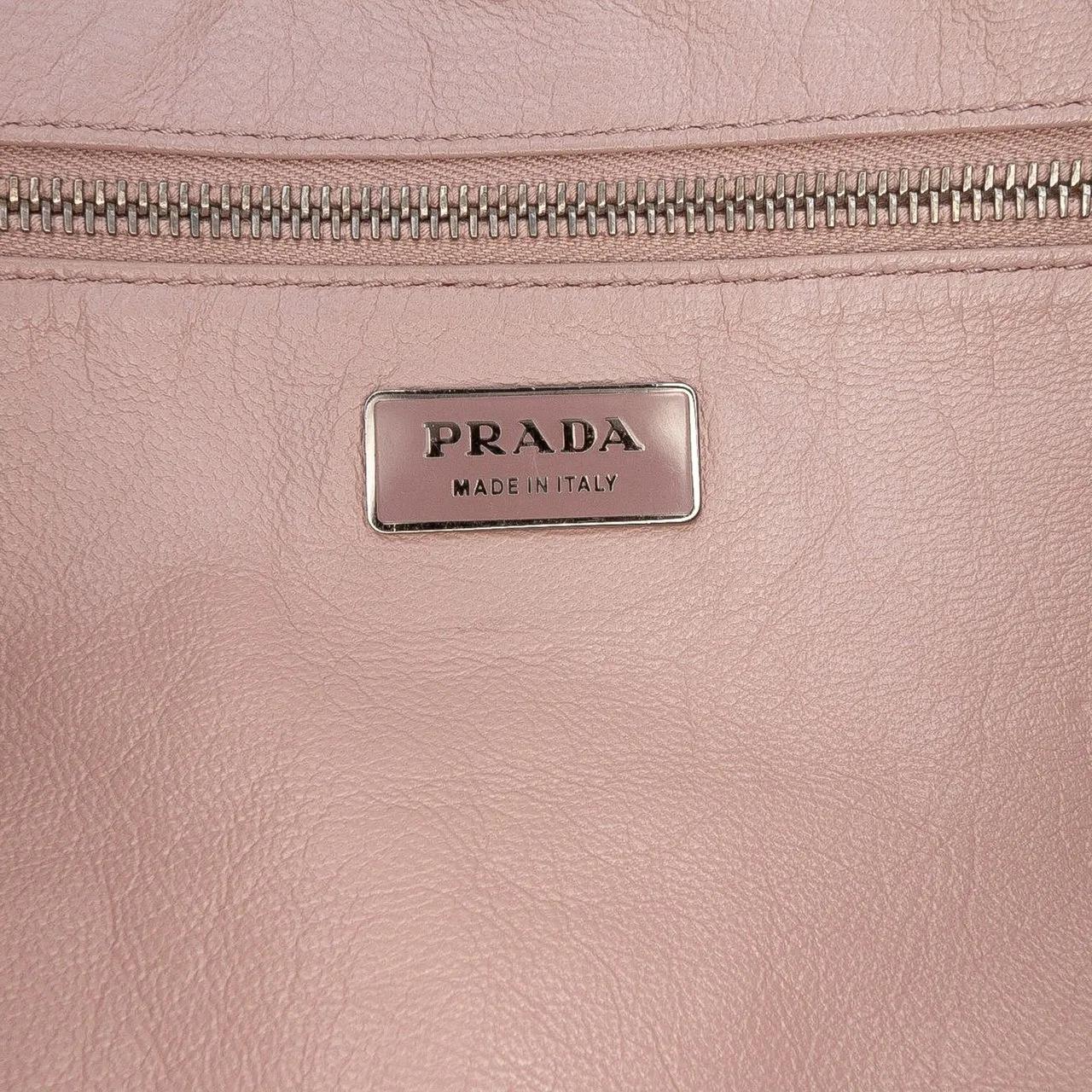 Thumbnail - Prada Hobo Bags - Royal Calf Pushlock Shoulder Bag - Gr. unisize - in Braun - für Damen