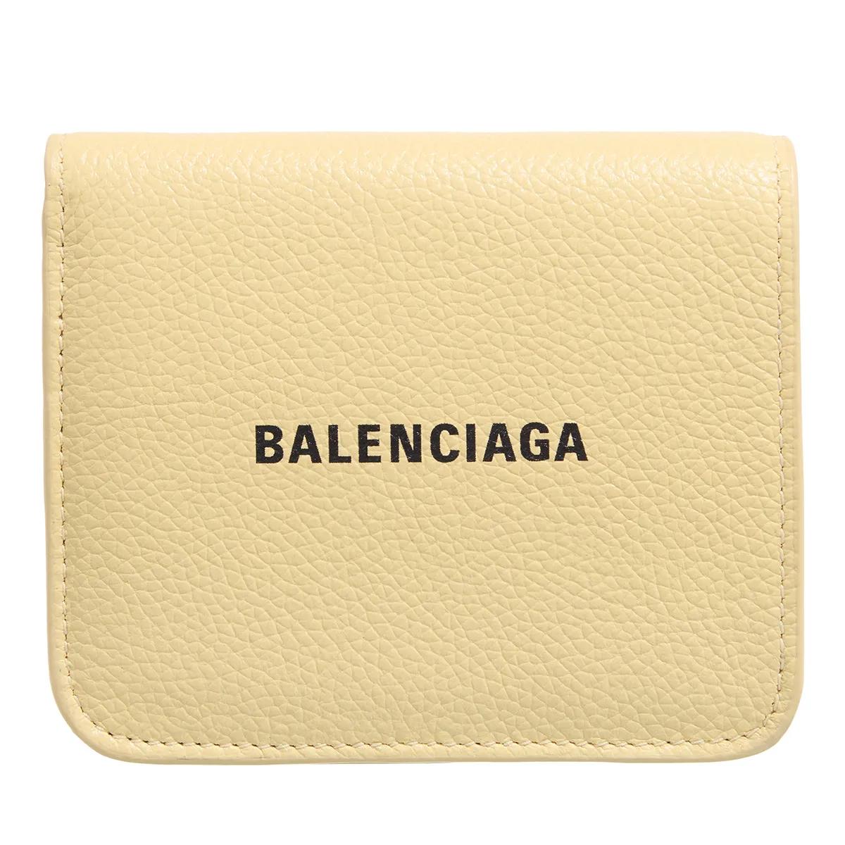 Balenciaga Portemonnaies - Flap Cash And Card Wallet - Gr. unisize - in Gelb - für Damen