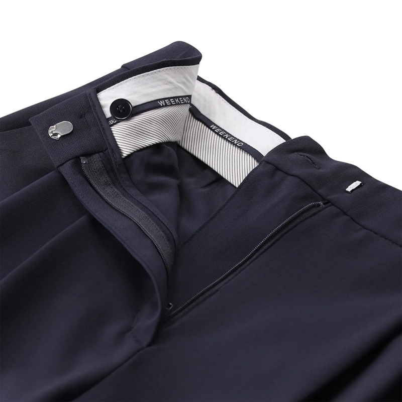 WEEKEND Max Mara Freizeithose Weite Hose Asta blau(Image 3)