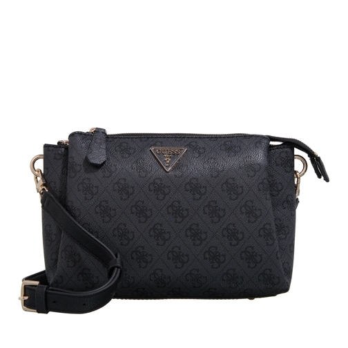 Guess Noelle Tri Compartment Xbody Coal Logo Sac à bandoulière