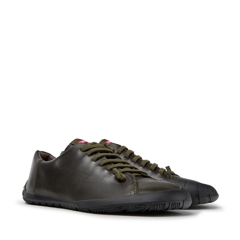 Camper Low-Top-Sneaker - Zertifikat der Leather Working Group- Schuhmach dunkel-grün(Image 2)